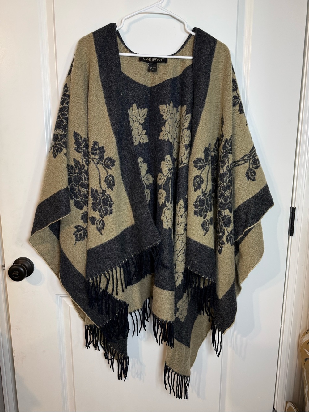 Lane Bryant poncho